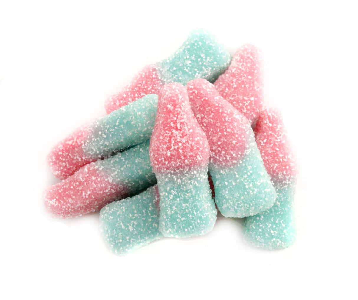 Gummy Sour Bottles Bubblegum 11 oz
