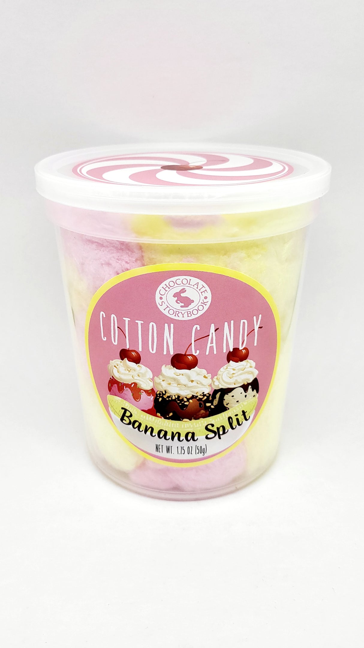 Banana Split Cotton Candy 1.75 oz