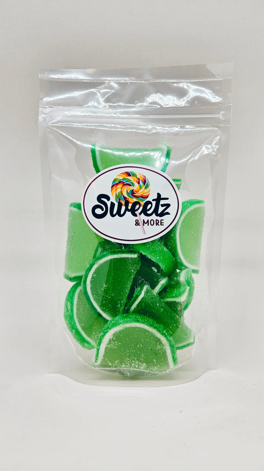 Fruit Jelly Slices Sour Apple 9 oz