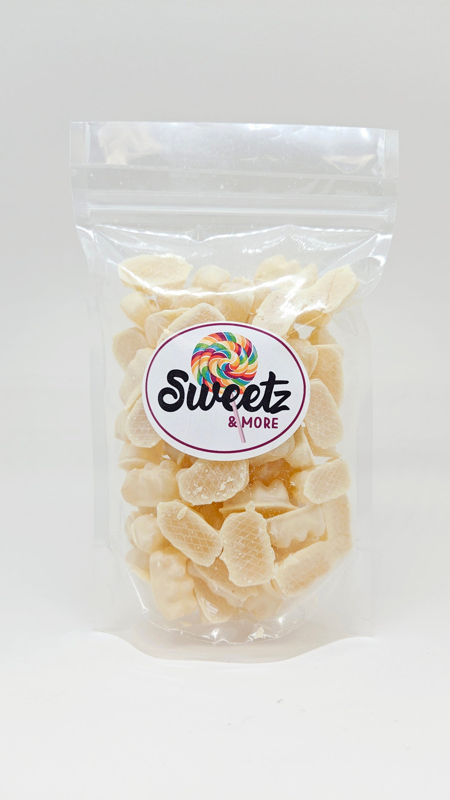 Gummy Bears White Chocolate Covered 10 oz