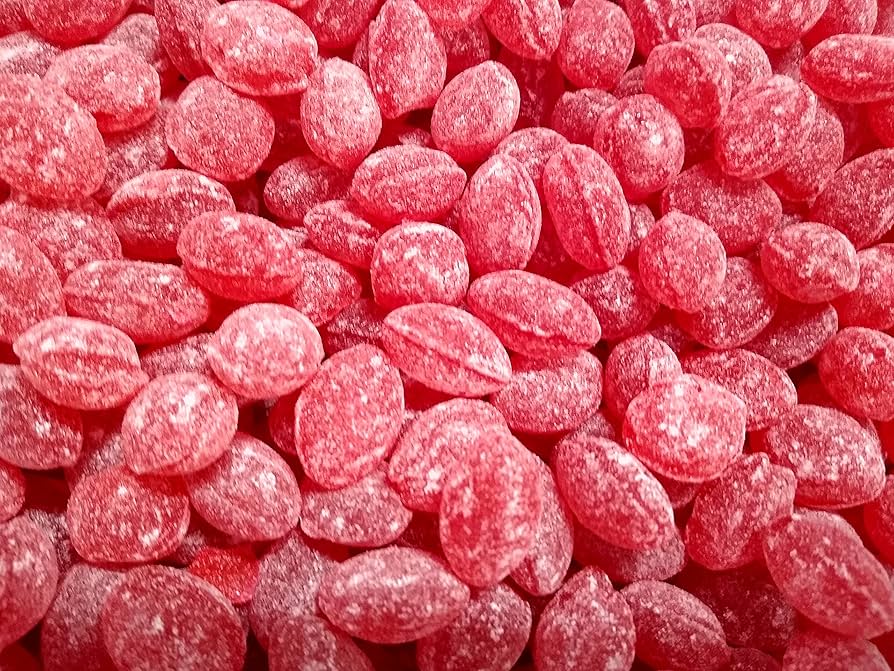 Sanded Raspberry Drops 12 oz – Sweetz & More