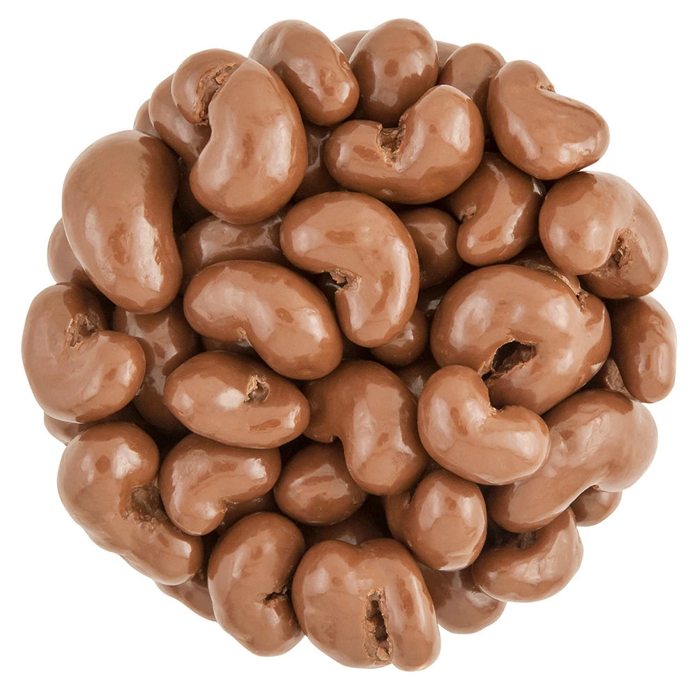 Milk Choc Covered Cashews 10 oz