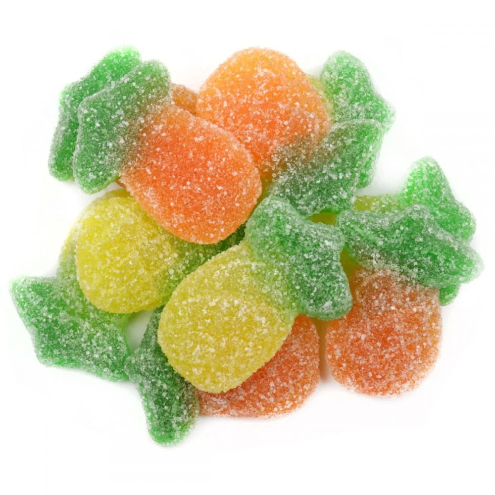 Gummy Sour Pineapples 12 oz