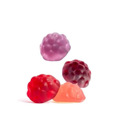 Natural Mixed Gummy Raspberries 12 oz