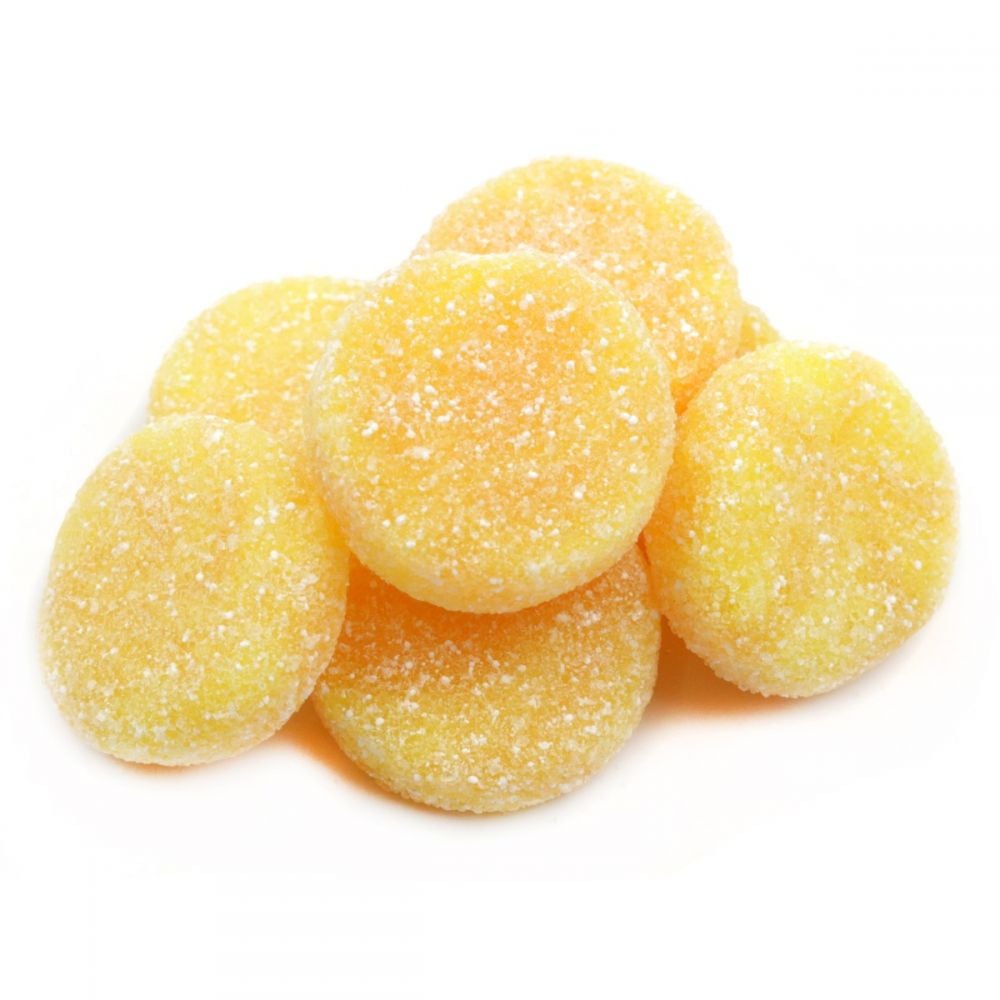 Gummy Sour Bites Pineapple/Orange 10 oz