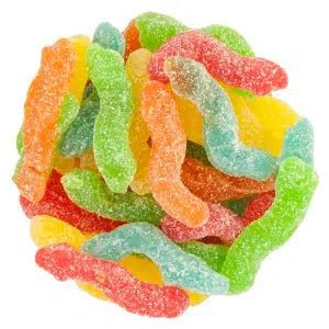 Toxic Waste Sour & Chewy Worms 10 oz