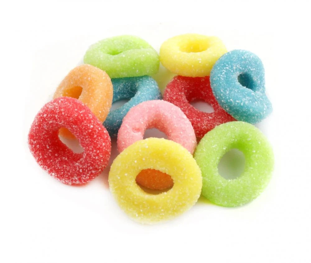 Gummy Sour Loops 10 oz